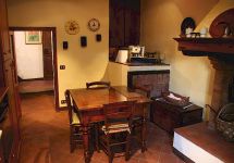 Holiday home in Volpaia kitchen